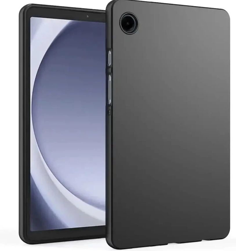 Ốp điện thoại Mềm Cho Samsung Galaxy Tab A9 2023 8.7 Inch Silicone TPU Màu Đen Vỏ Bảo Vệ Mặt Sau