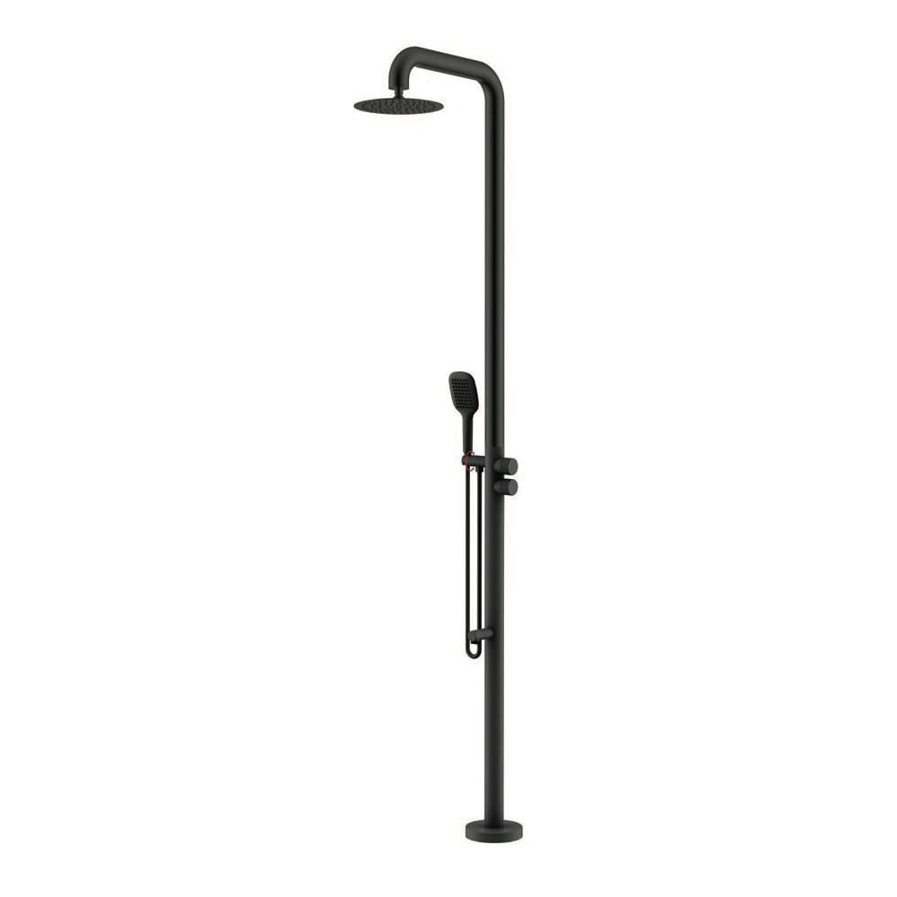 Sen cây ngoài trời có sen cầm tay và vòi rửa chân bằng stainless steel - 23001-2