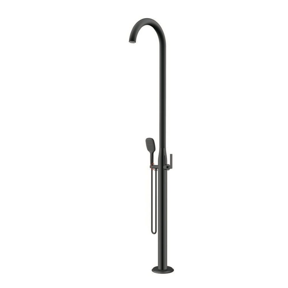 Sen cây ngoài trời có sen cầm tay và vòi rửa chân bằng stainless steel - 23003-1