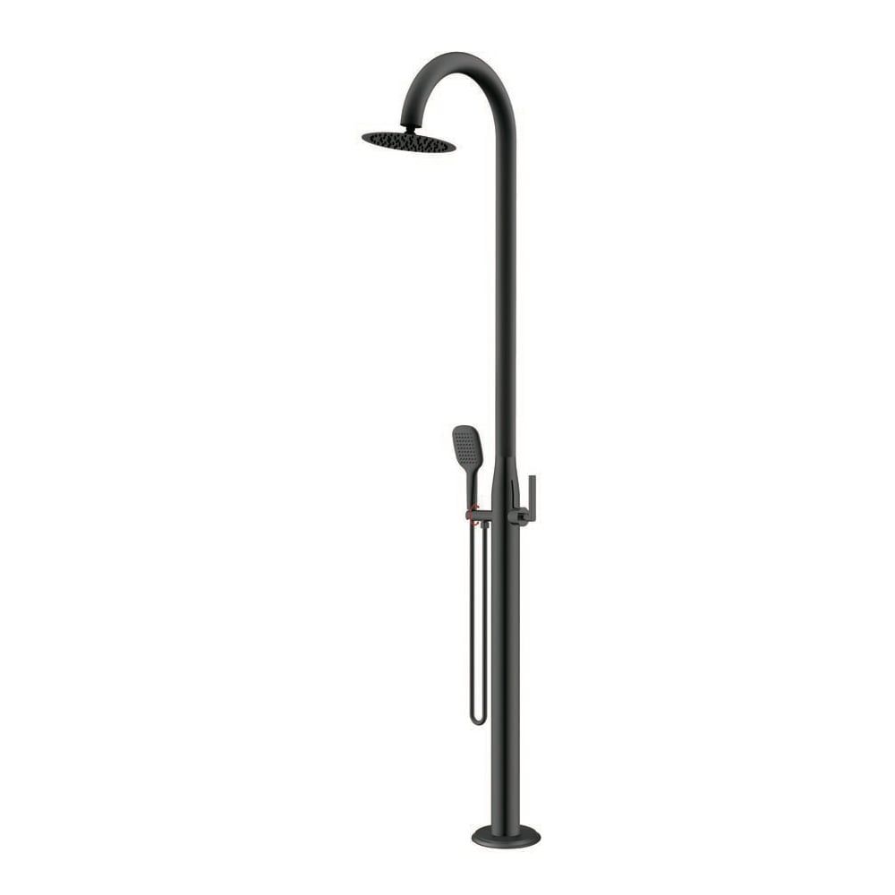 Sen cây ngoài trời có sen cầm tay và vòi rửa chân bằng stainless steel - 23003