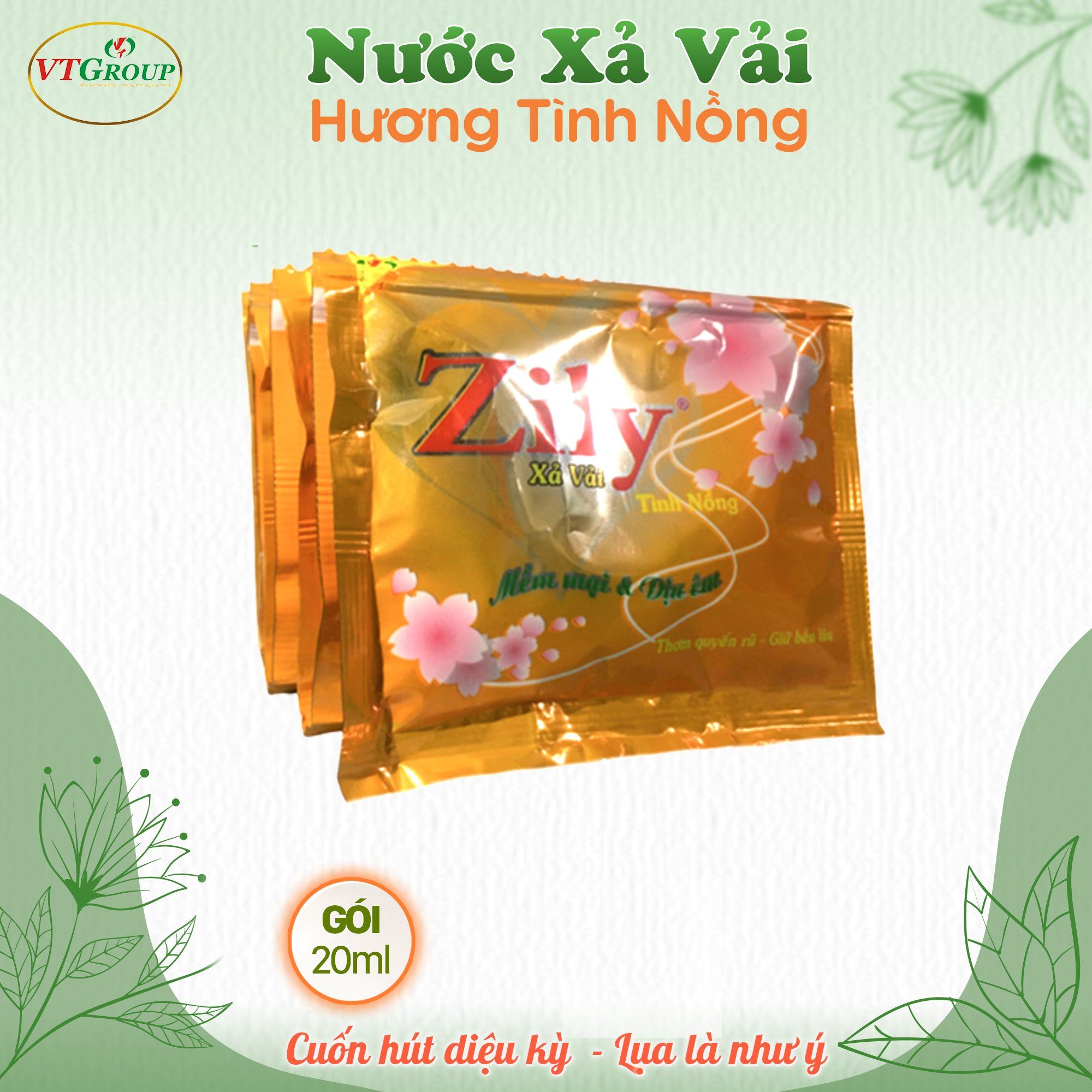 Khuyến Mãi Nước Xả Vải Dây ( 5 Gói )