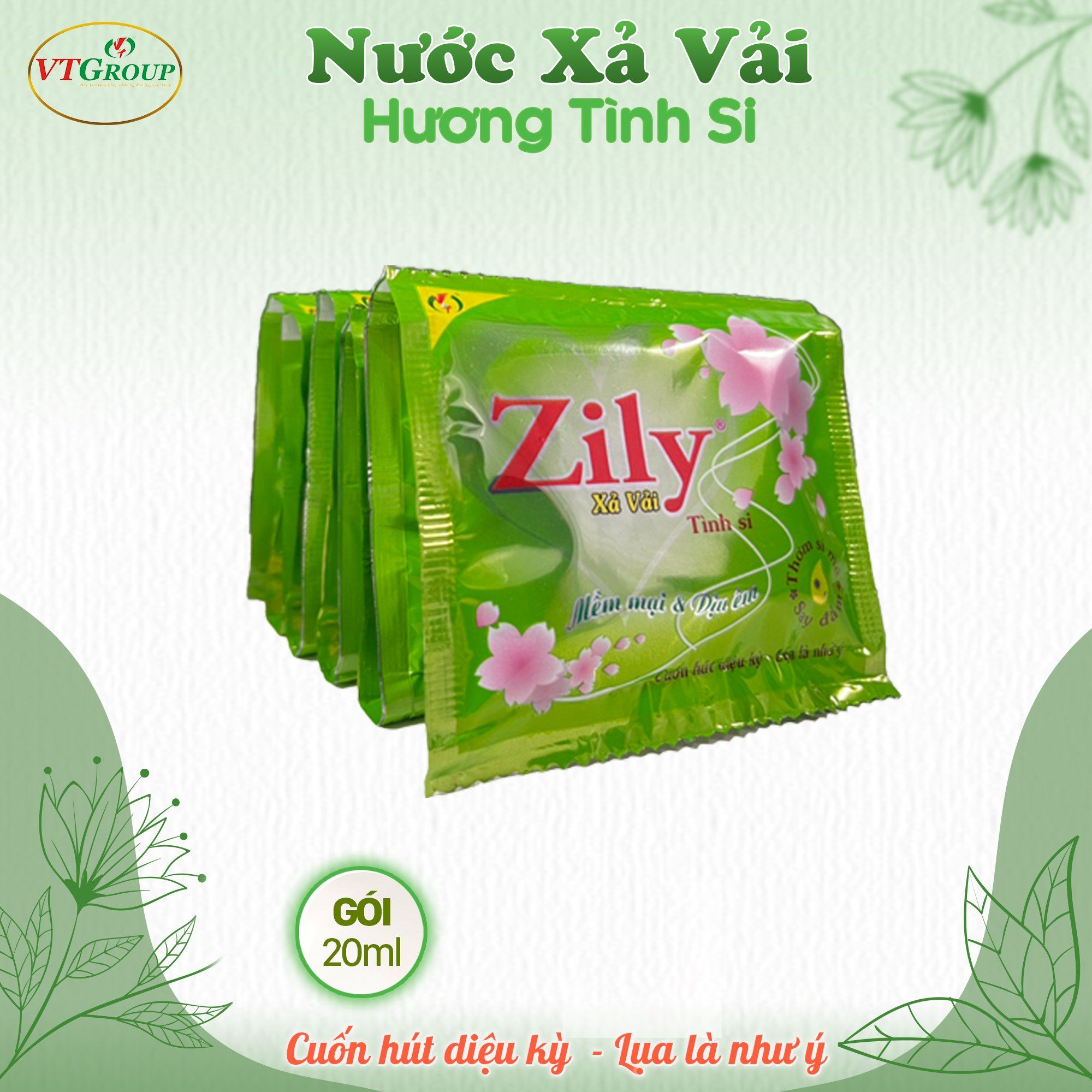 Khuyến Mãi Nước Xả Vải Dây ( 5 Gói )
