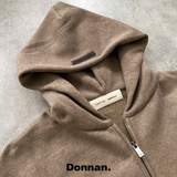Áo Hoodie Zip-up Essentials Fear Of God SS25