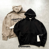 Áo Hoodie Zip-up Essentials Fear Of God SS25