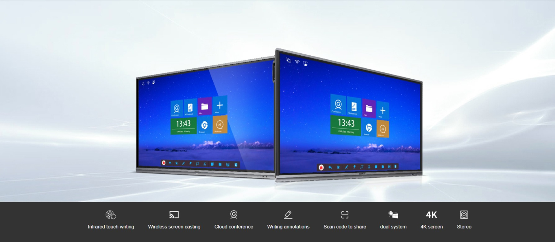 Goodview GM75L1 – Màn hình tương tác 75 inch 4K UHD