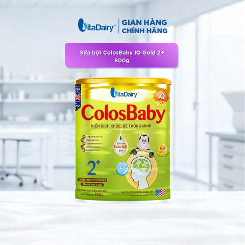Sữa bột ColosBaby IQ Gold 2+ 800g