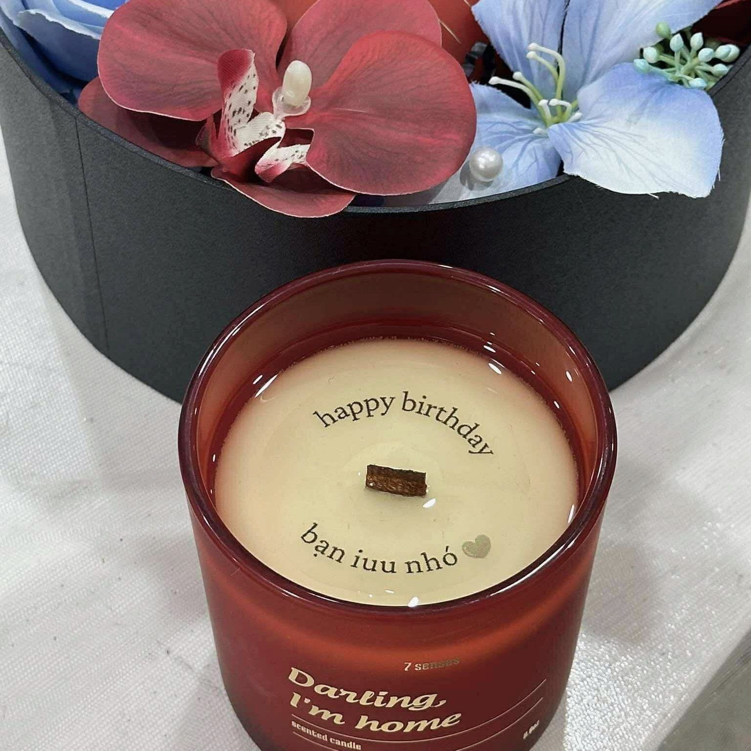 Thông điệp ẩn hiển thị trên nến (chưa bao gồm nến)