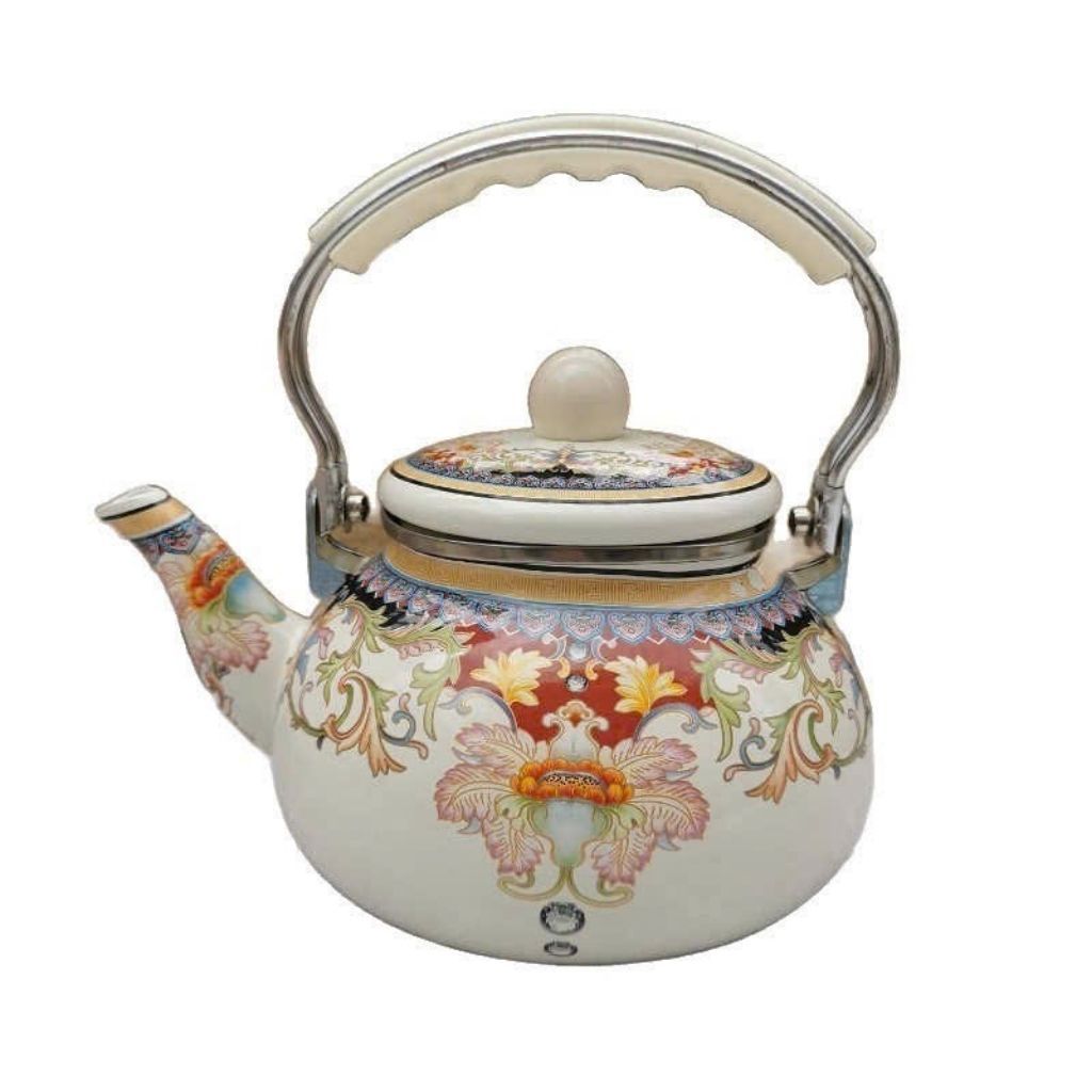 Ấm Trà Thủy Tinh Họa Tiết Nhật Bản 2.5L BKCECN-9303