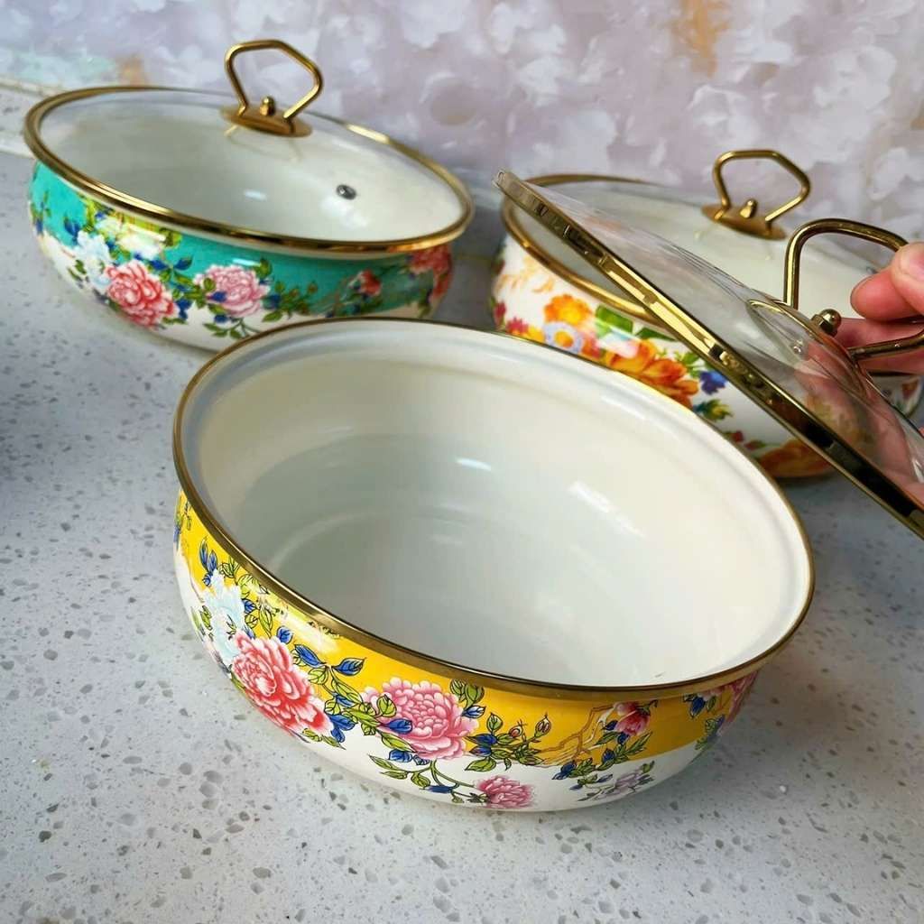 Tô Thủy Tinh Có Nắp Hoa Văn Cung Đình BKCECN-9310