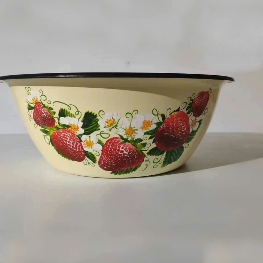 Chậu tráng men phong cách châu Âu kiểu cũ BKCECN-9317