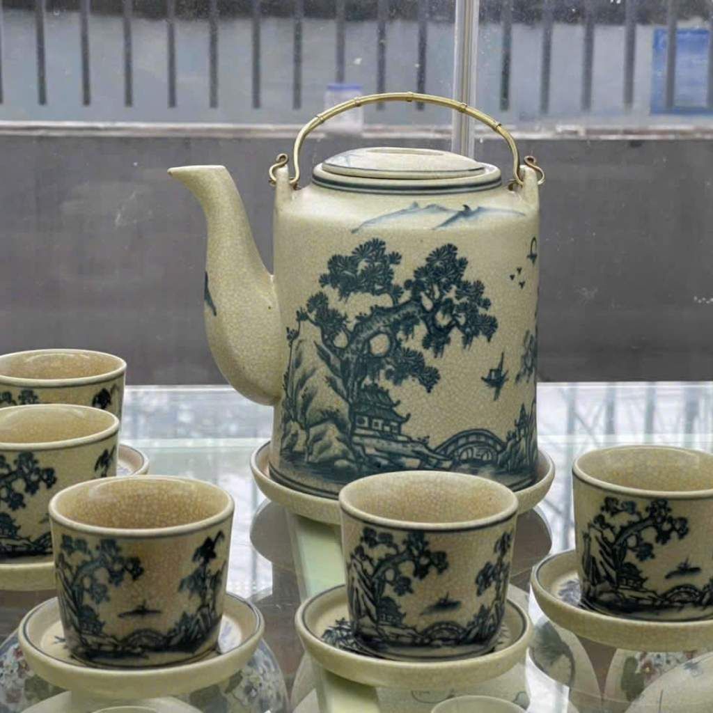 Bộ Tích Gốm Sứ Bát Tràng BKCEVN-9333