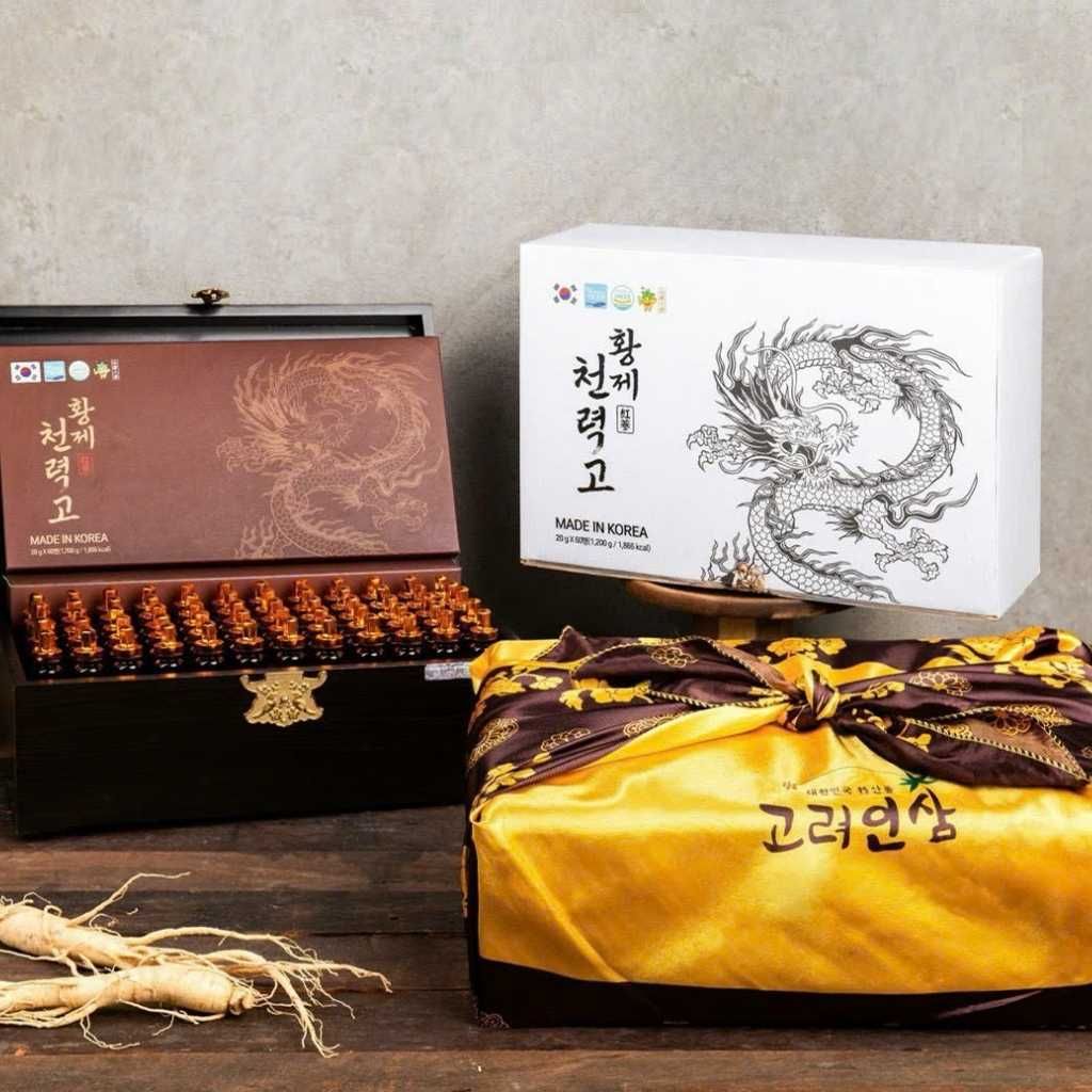 Tinh Chất Sâm Núi Trầm Hương Golden Dragon BKHEKR-9187