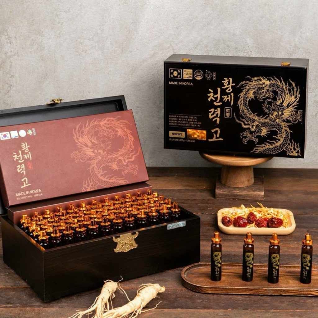 Tinh Chất Sâm Núi Trầm Hương Golden Dragon BKHEKR-9187