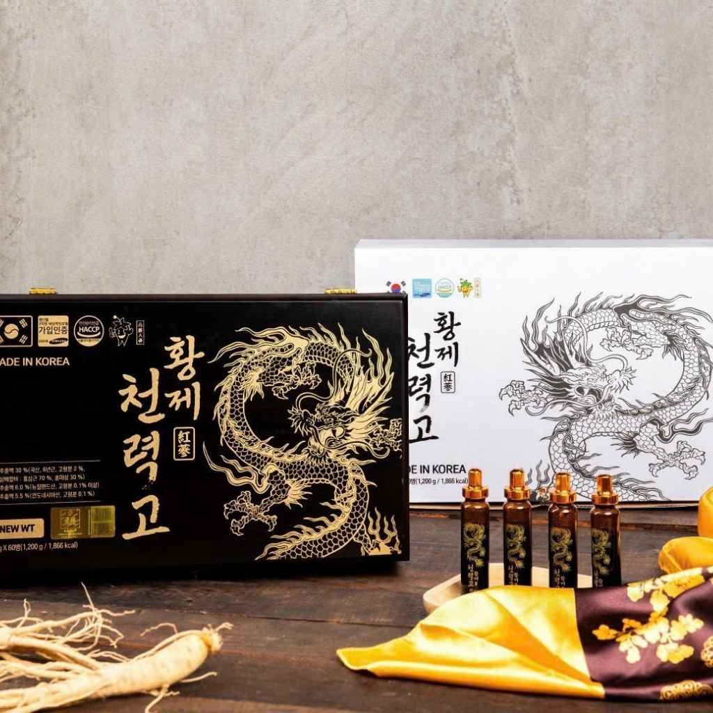 Tinh Chất Sâm Núi Trầm Hương Golden Dragon BKHEKR-9187