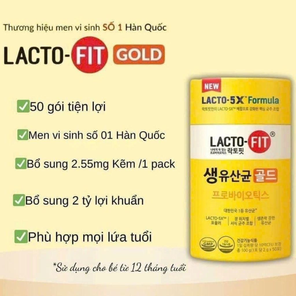 Men Vi Sinh Lacto-Fit Gold Hàn Quốc BKHEKR-9190
