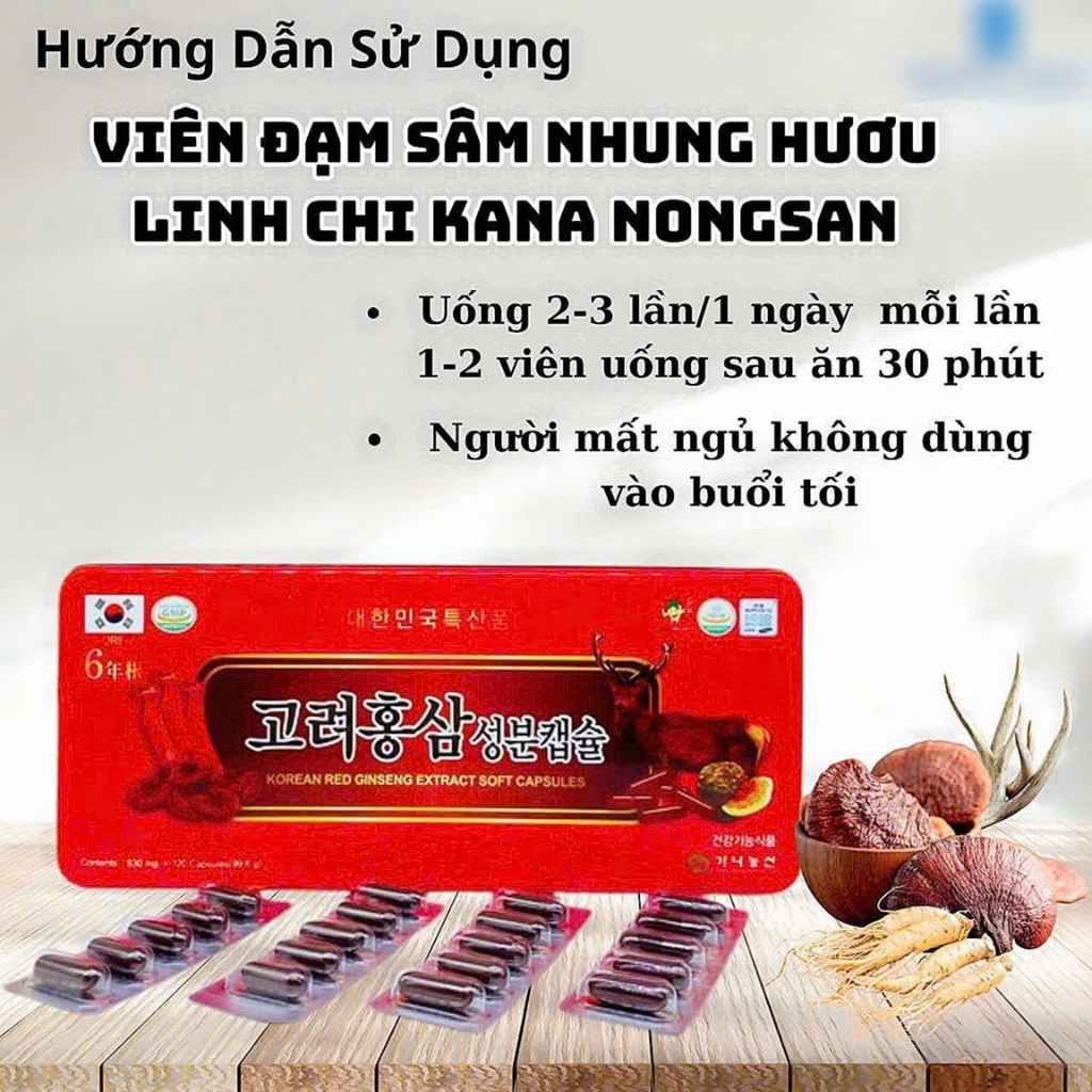 Viên Đạm Sâm Kana 120 Viên BKHEKR-9191