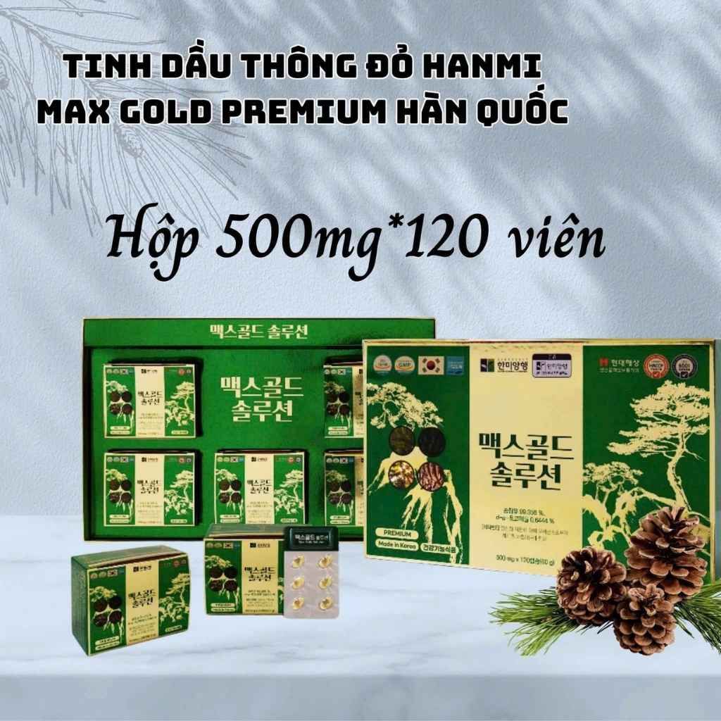 Tinh dầu thông đỏ max gold mẫu mới BKHEKR-9197