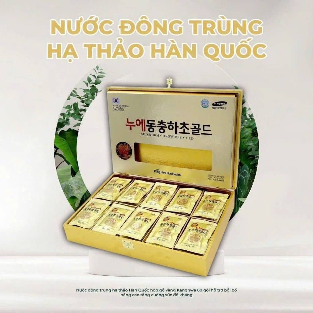 Đông Trùng Hạ Thảo Hàn Quốc GOLD KING BKHEKR-9211