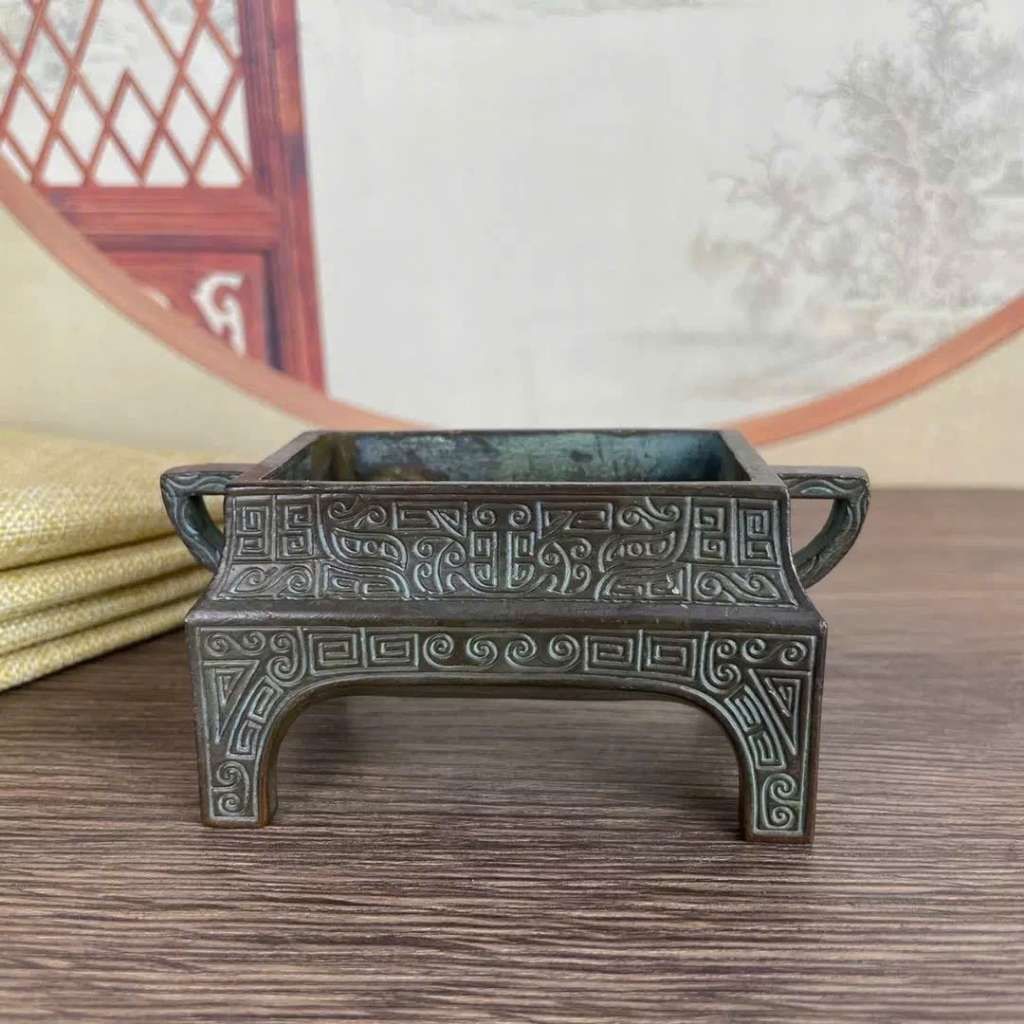 Lư đồng Xông Trầm Dáng Cổ BKMECN-9157