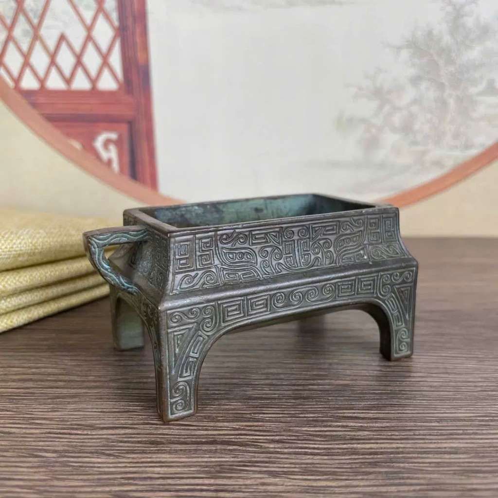 Lư đồng Xông Trầm Dáng Cổ BKMECN-9157