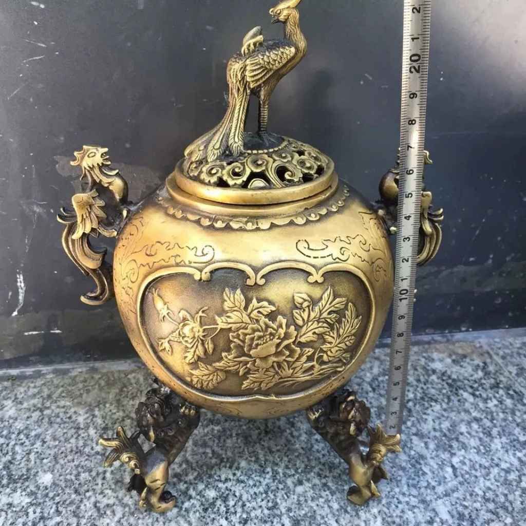 Lư Xông Trầm Bằng Đồng BKMECN-9160