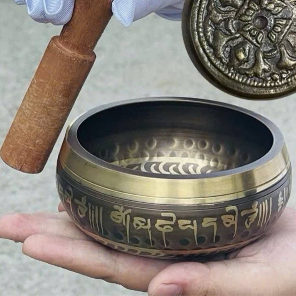 Chuông Xoay Tây Tạng Trị Liệu Âm Thanh BKMECN-9162