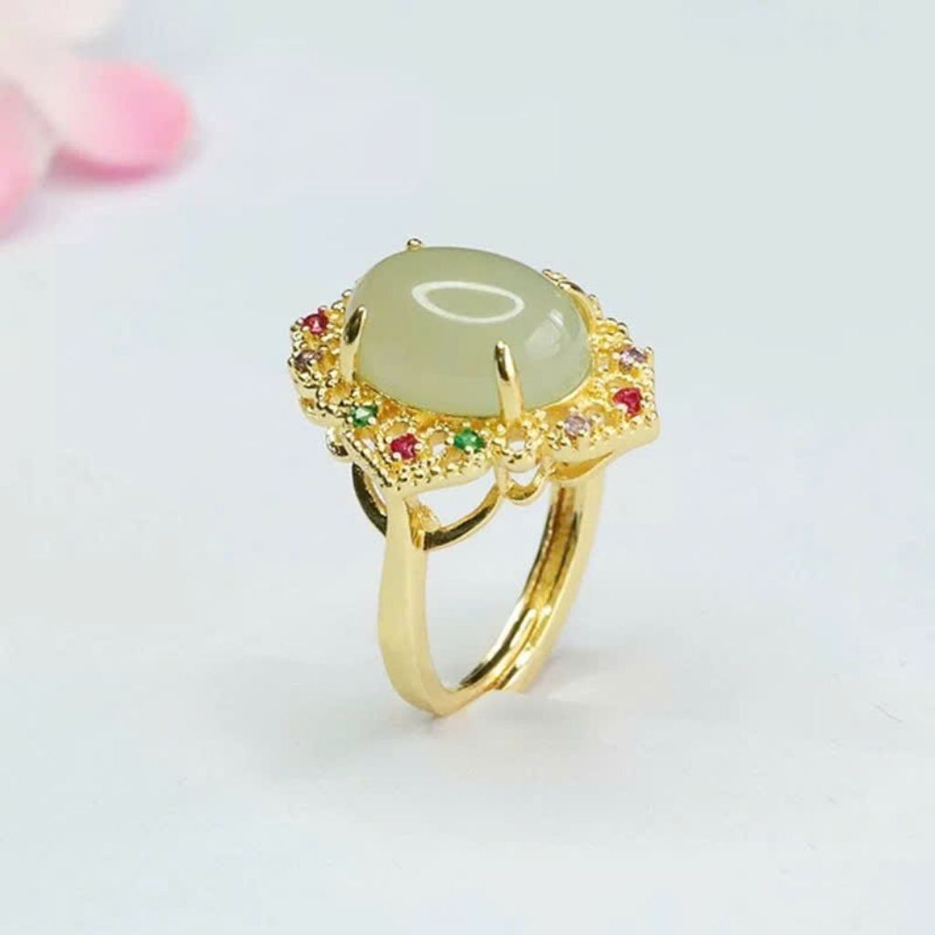 Nhẫn ngọc xanh ngọc bích BKSTCN-9222