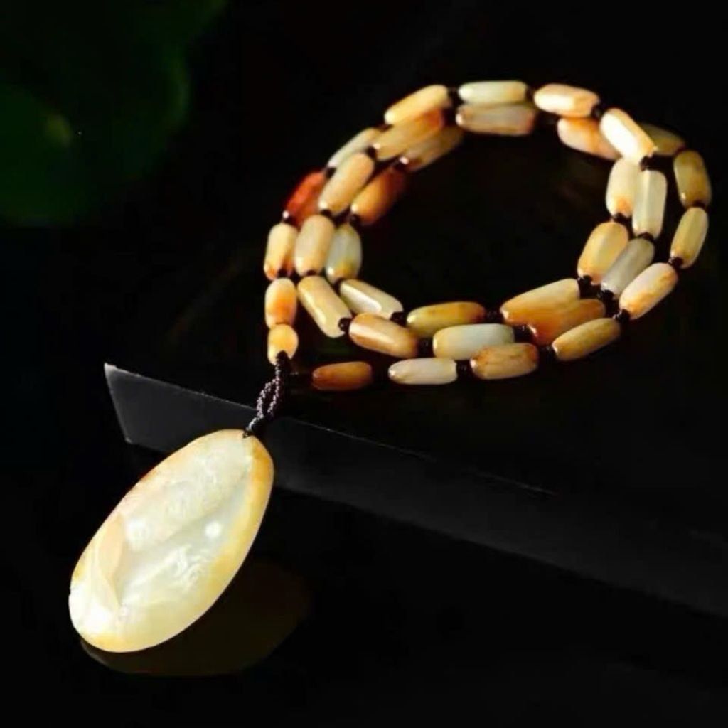Mặt phật quan âm ngọc hoà điền BKSTCN-9266