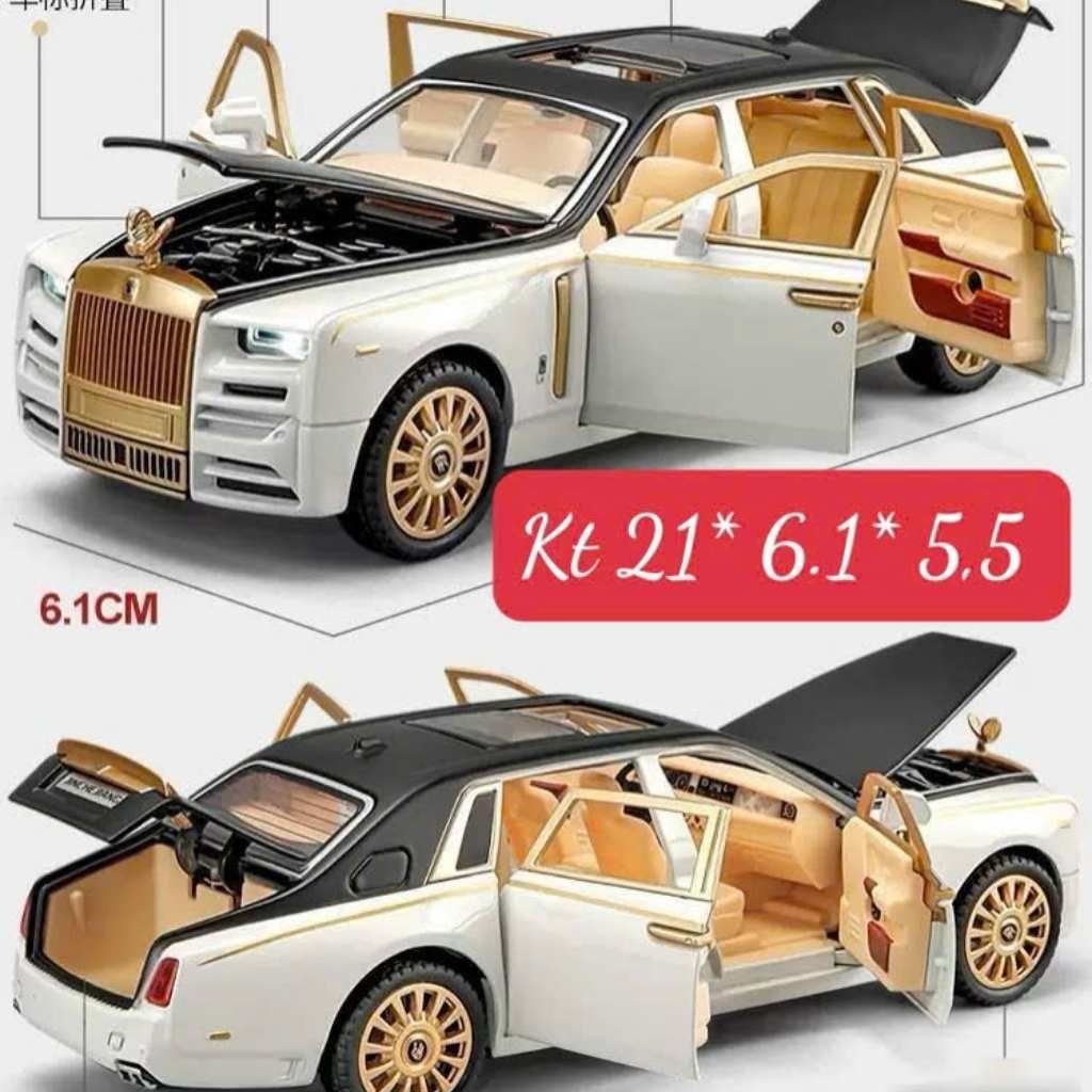 Mô Hình Xe Rolls Royce Kim Loại BKMGCN-9007