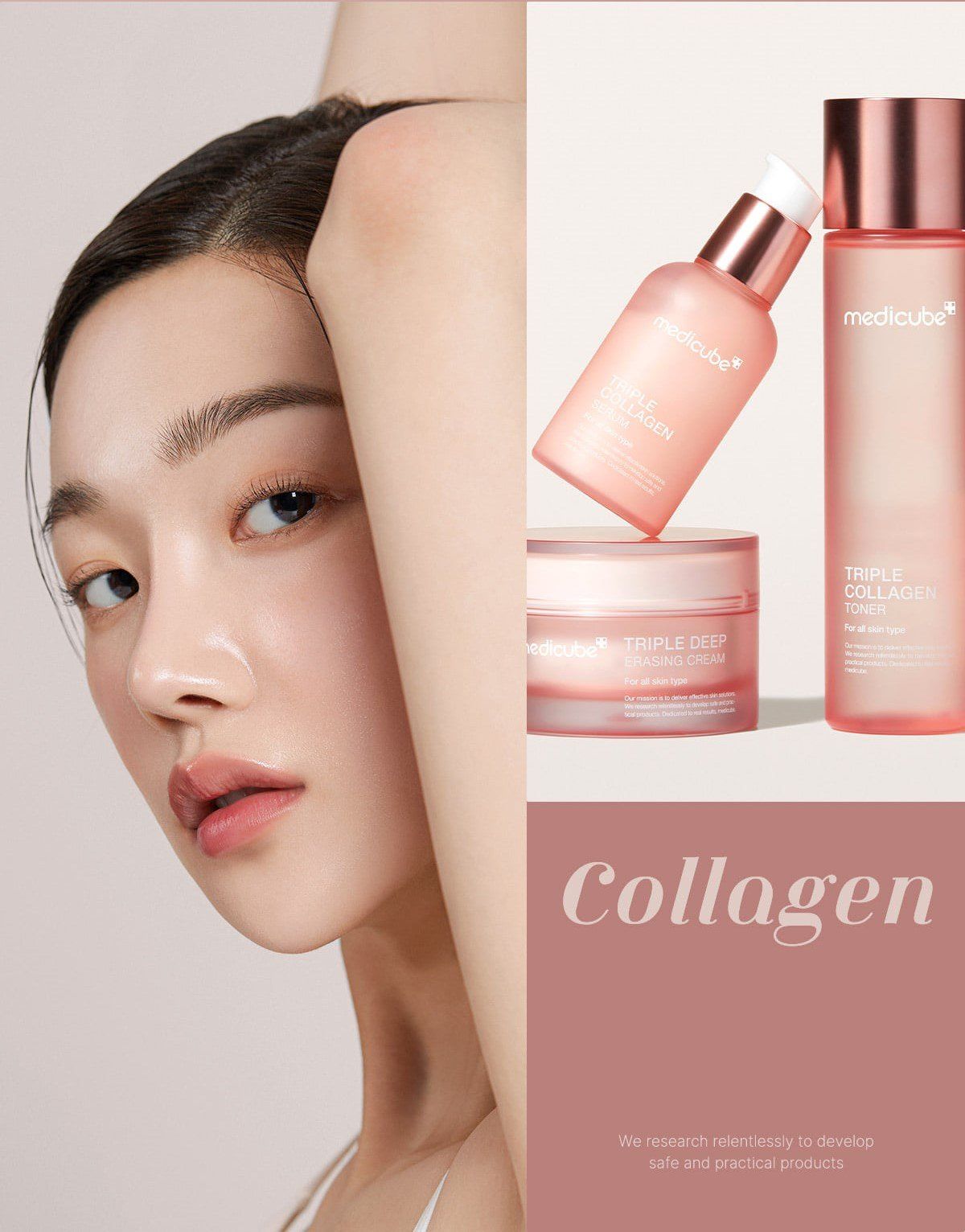 Set Collagen (Toner Collagen+ Serum Collagen+ Triple Cream)