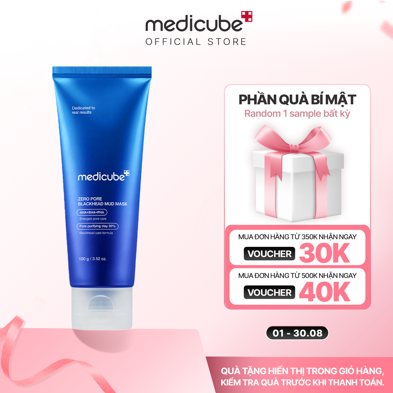 Mặt nạ bùn Zero Pore Blackhead Mud Mask 100g