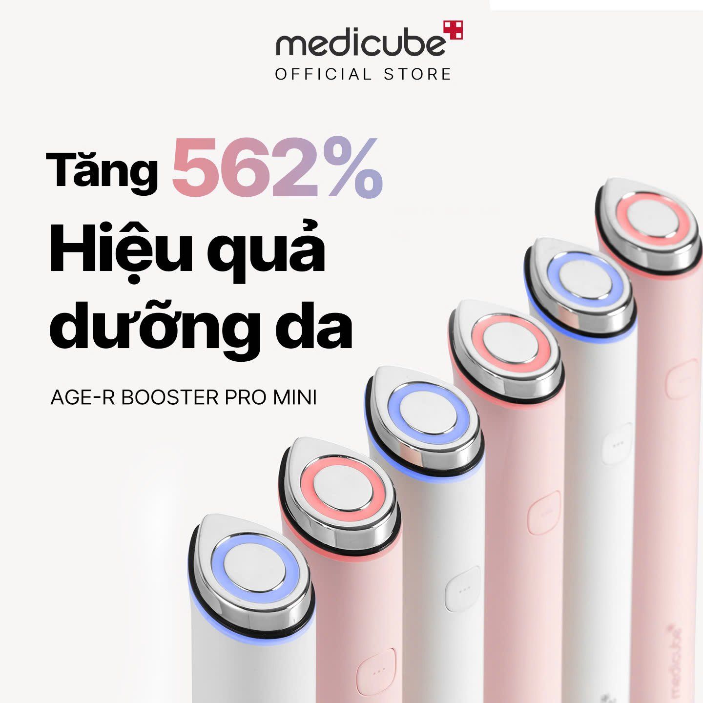 SET (Thiết bị Booster Pro Mini+ Kem viên nang Deep Vita C Capsule Cream)