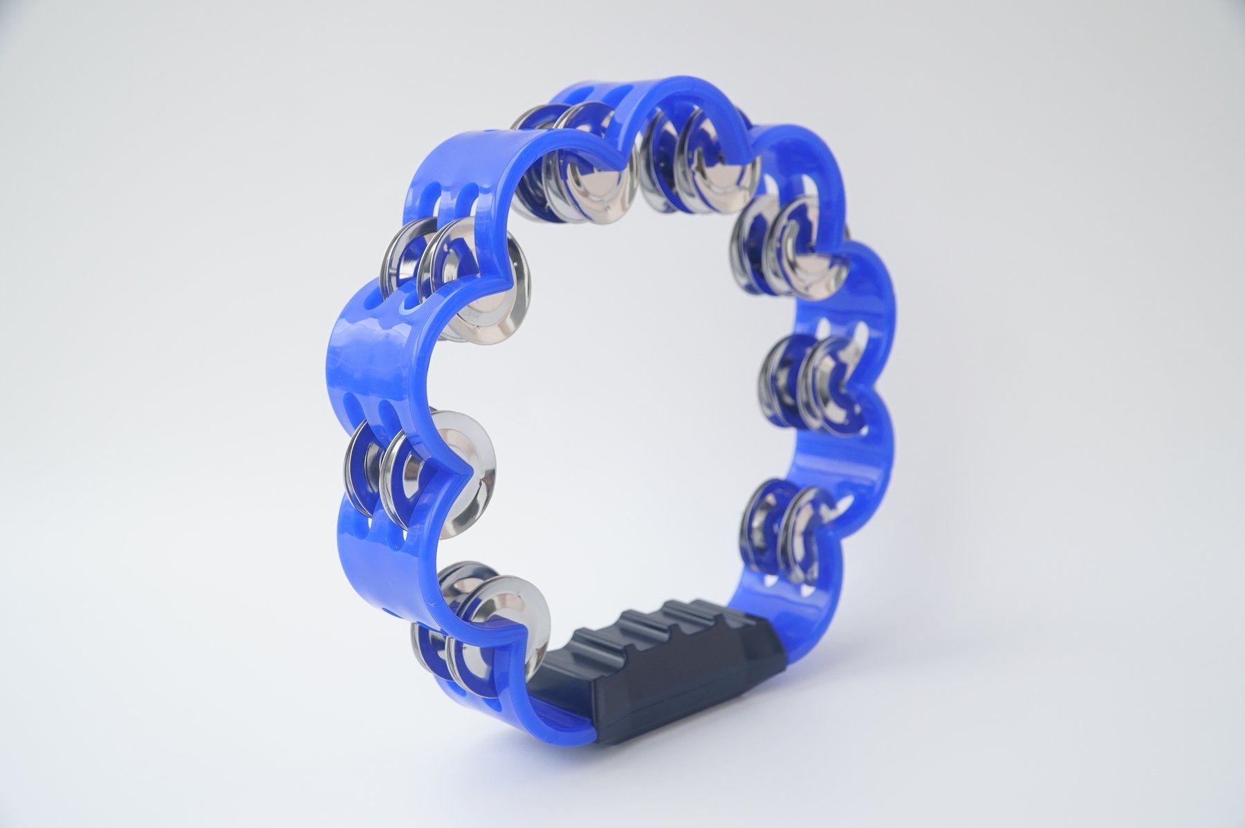 Xắc xô lắc tay loại lớn, lục lạc tambourine cầm tay hình bông hoa - Loại xịn size lớn