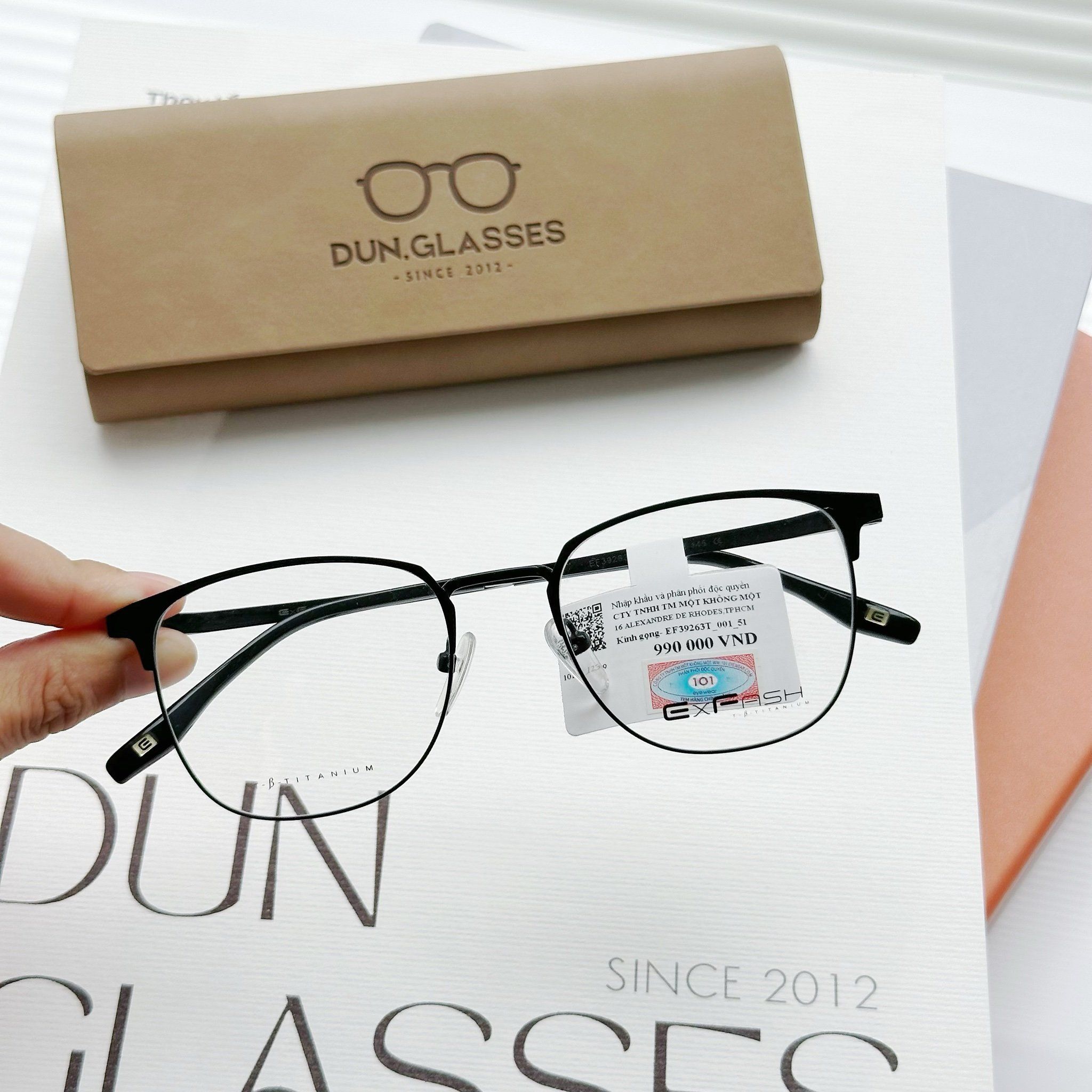Mắt kính Exfash EF39263T