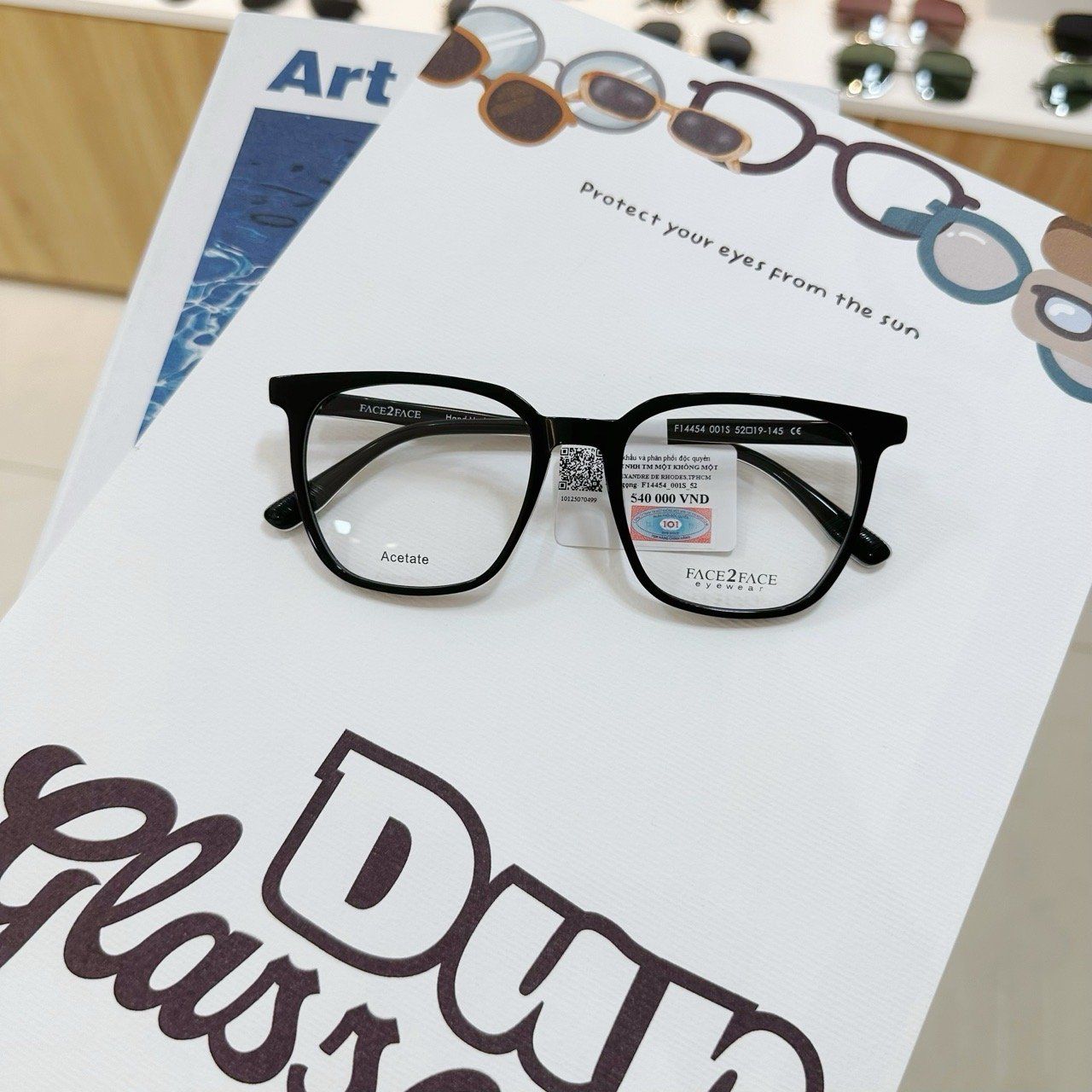 Mắt kính Acetate Face2Face F14454