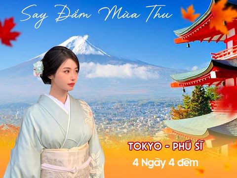 NHẬT BẢN |TOKYO - NÚI PHÚ SĨ (Vietnam Airlines)