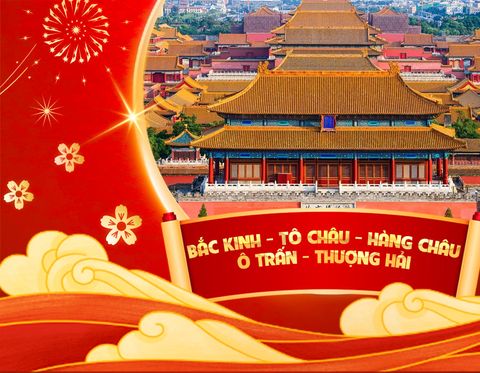 BẮC KINH - TÔ CHÂU - HÀNG CHÂU - Ô TRẤN - THƯỢNG HẢI