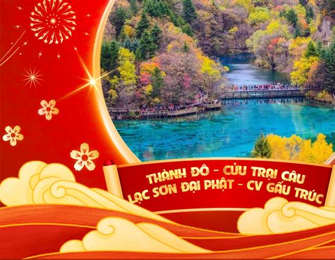 THÀNH ĐÔ - CỬU TRẠI CÂU - LẠC SƠN ĐẠI PHẬT - CV GẤU TRÚC