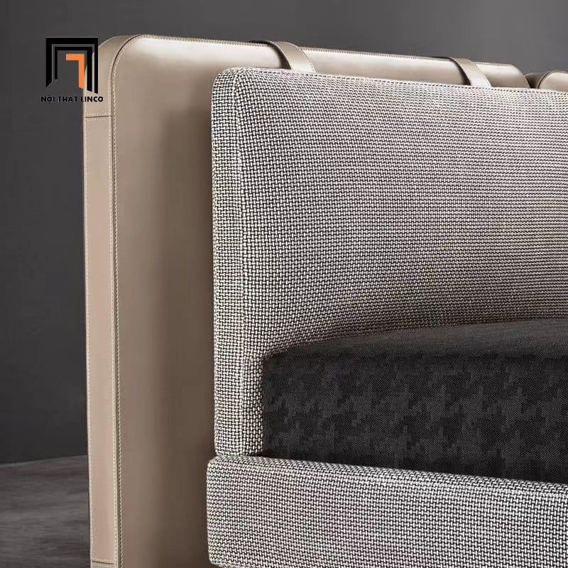 Giường ngủ hiện đại 1m6 x 2m GN100 Mulloys cho gia đình trẻ