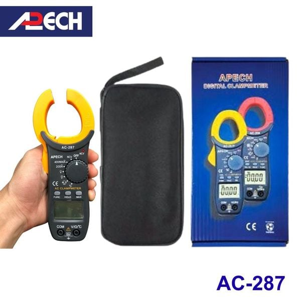 Ampe kìm APECH AC-287 đo dòng AC