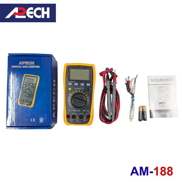 Đồng hồ vạn năng APECH AM-188 đo điện AC/DC