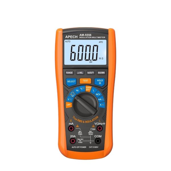 Đồng hồ vạn năng APECH AM-5556 đo điện trở cách điện