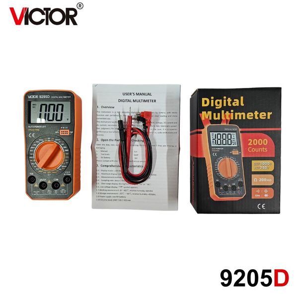 Đồng hồ vạn năng VICTOR 9205D True-RMS
