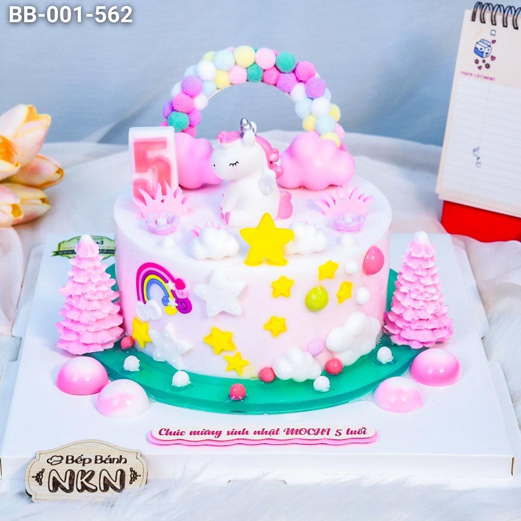 Bánh Sinh Nhật Pony Hồng (BB-001-562)