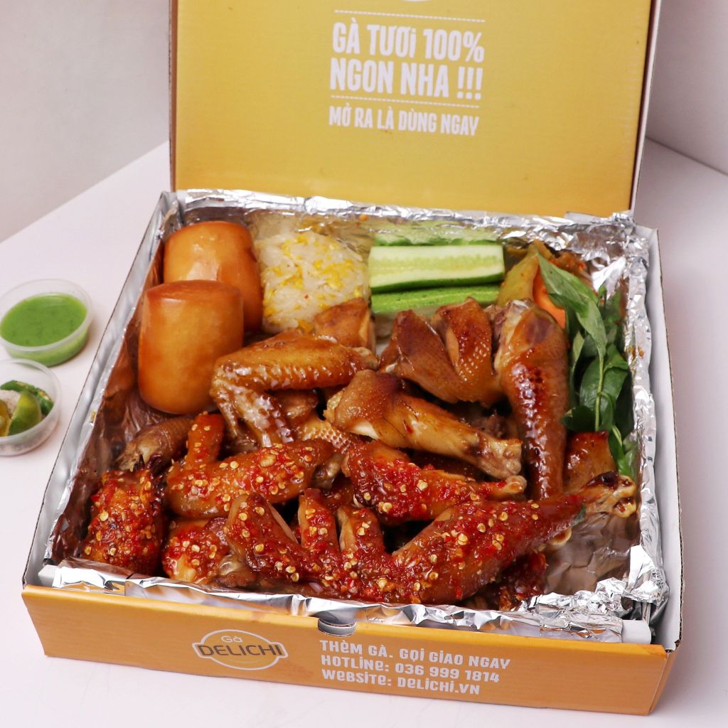 Gà Nướng 2 Vị (Gà Nguyên Con)
