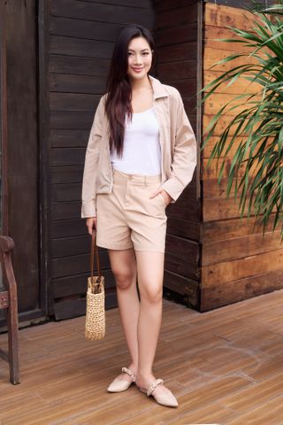 Áo Khoác Nữ Thời Trang Tay Dài Ninomaxx 2409010