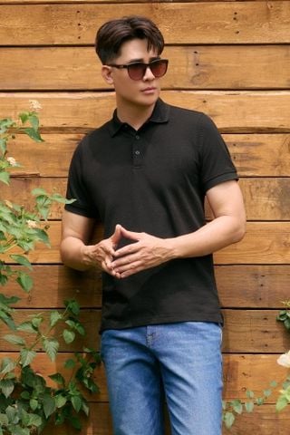Áo Polo Nam Premium Ninomaxx Form Travel Fit DENSECOTTON Siêu Thấm Hút Giữ Form Tốt 2505005