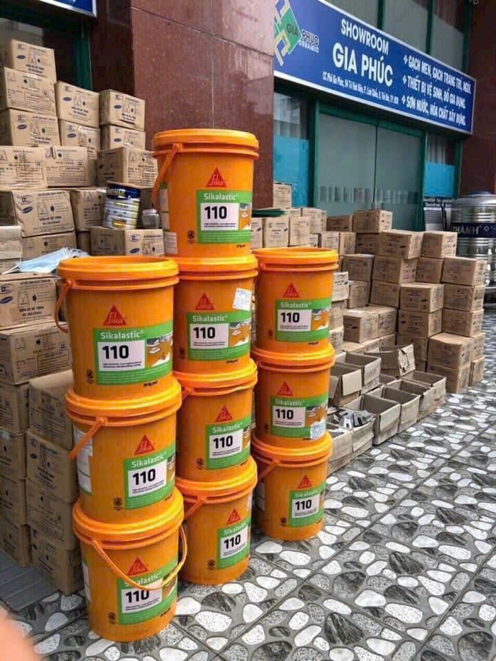 SIKA LASTIC 110 - MÀNG CHỐNG THẤM GỐC PU ( THÙNG 20KG )