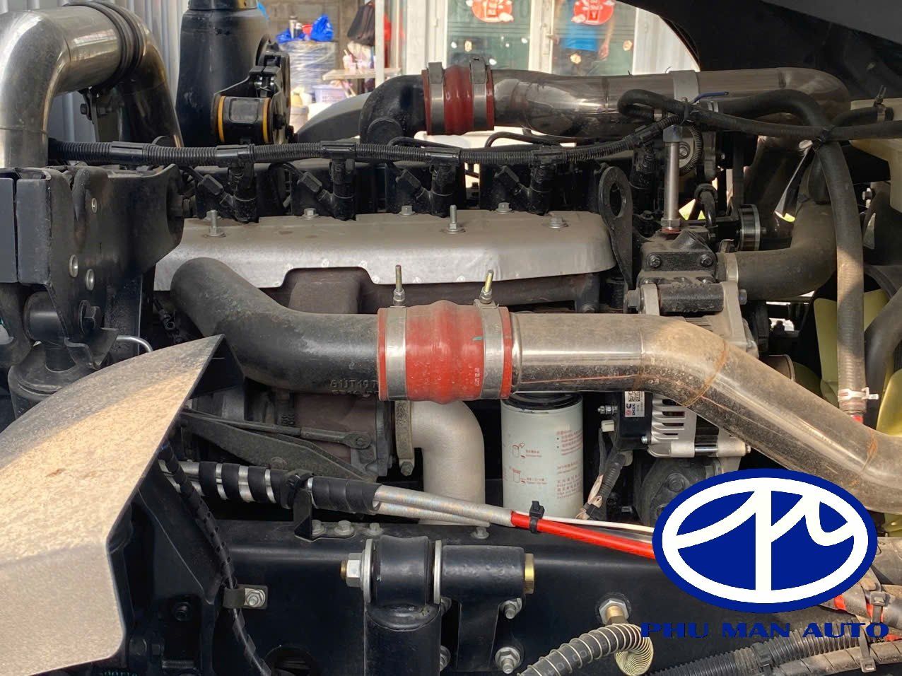 (Hot New) XE TẢI DONGFENG KR180 THÙNG BẠT DÀI 9M9 CAO 2M52 (59 KHỐI)