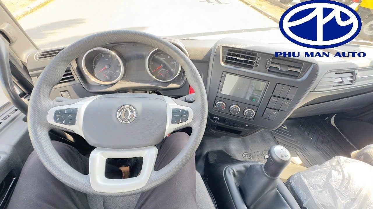 (Hot New) XE TẢI DONGFENG KR180 THÙNG BẠT DÀI 9M9 CAO 2M52 (59 KHỐI)